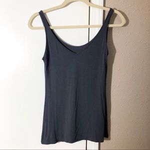 Old Navy Gray Reversible Tank Top